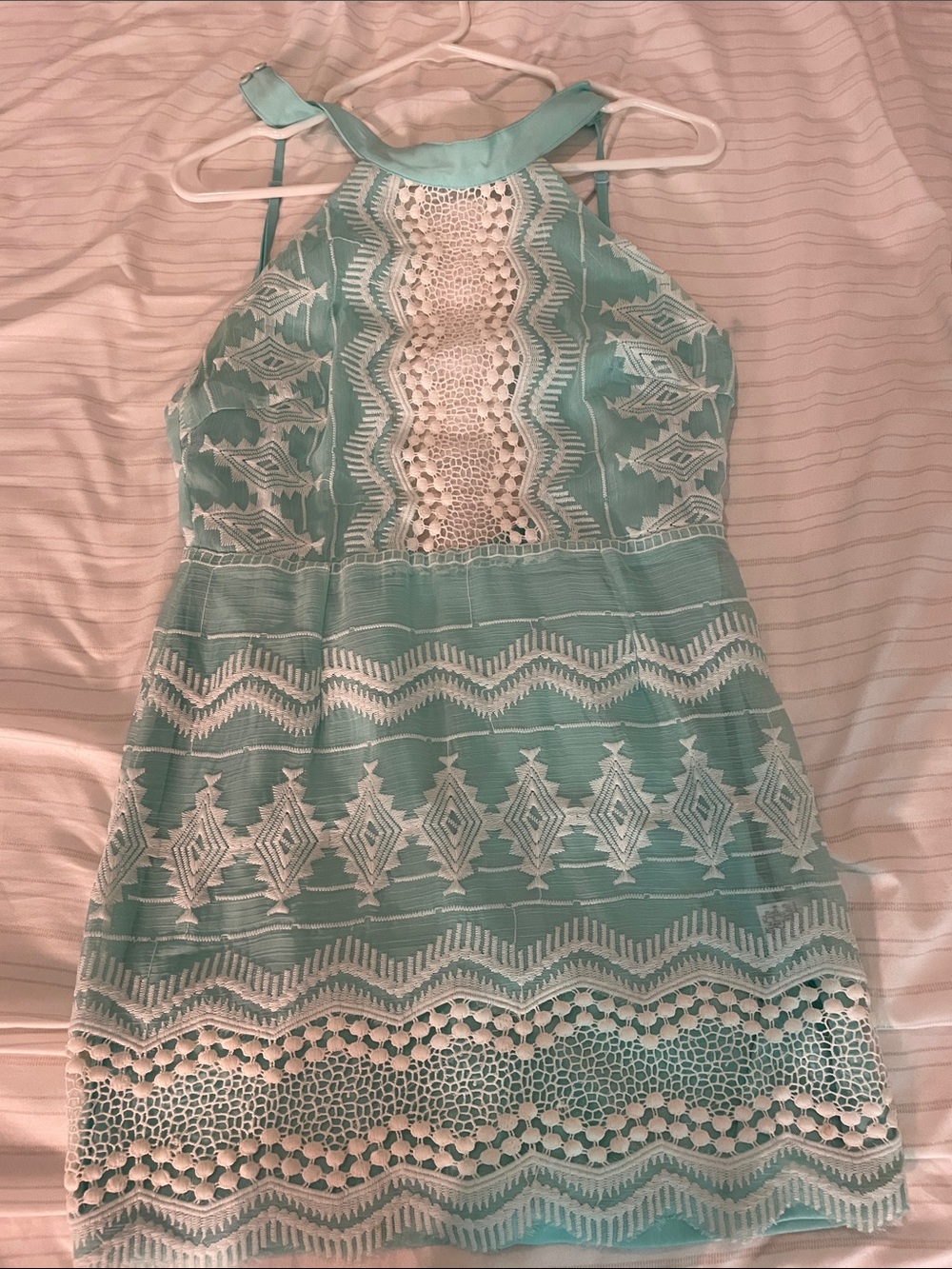 Mint Sexy Mini Dress